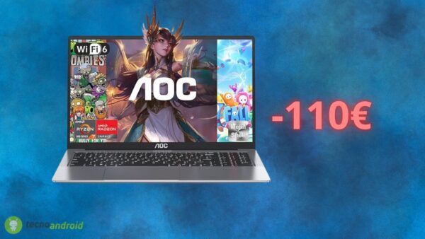 Notebook con AMD Ryzen 7 a meno di 400 euro: lo sconto FOLLE su Amazon