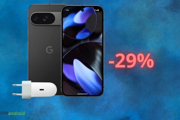 Amazon da sogno con lo sconto di 260 euro su Google Pixel 9