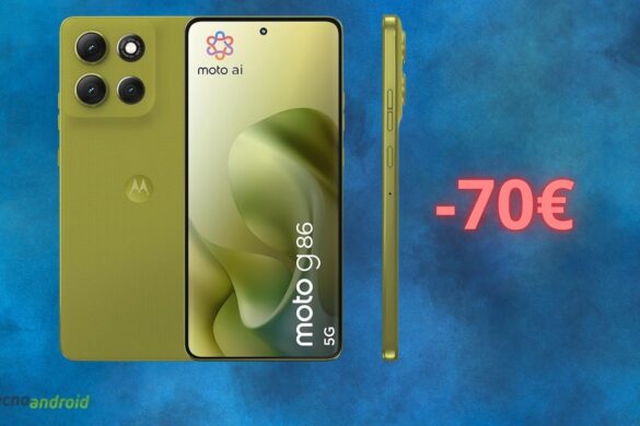 Motorola Moto G86 è super economico su Amazon: ecco quanto costa con l’offerta