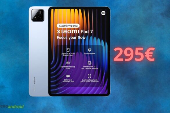 Amazon regala uno sconto assurdo su Xiaomi Pad 7