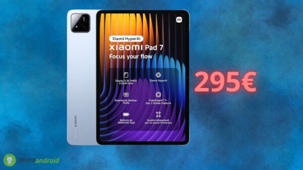 Amazon regala uno sconto assurdo su Xiaomi Pad 7