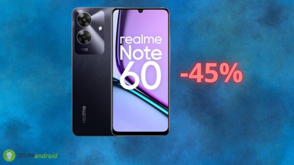 Realme Note 60 è quasi regalato su Amazon: costa solamente 70 euro