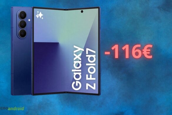 Amazon regala Samsung Galaxy Z Fold 7 con COUPON gratis di 100 euro