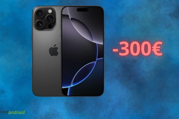 Apple iPhone 16 Pro Max: 300 euro di sconto da SOGNO su Amazon
