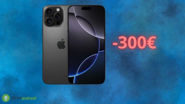 Apple iPhone 16 Pro Max: 300 euro di sconto da SOGNO su Amazon