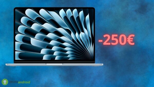 Apple MacBook Air ha uno sconto ASSURDO su Amazon: costa 250 euro in MENO