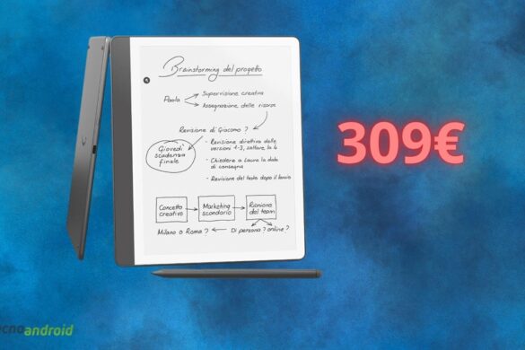 Amazon sconta di 130 euro il Kindle Scribe solo oggi con l’Amazon Prime Day