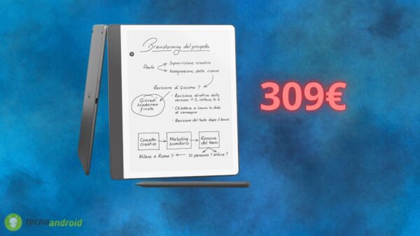 Amazon sconta di 130 euro il Kindle Scribe solo oggi con l'Amazon Prime Day