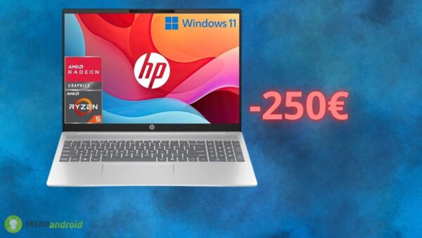 Amazon, offerta PAZZESCA sul notebook HP: costa pochissimo oggi