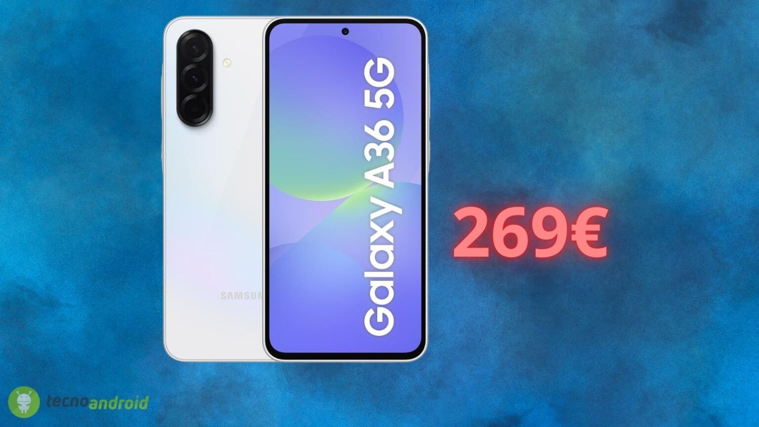 Amazon, che regalo ASSURDO: il Samsung Galaxy A36 5G in offerta del 33%