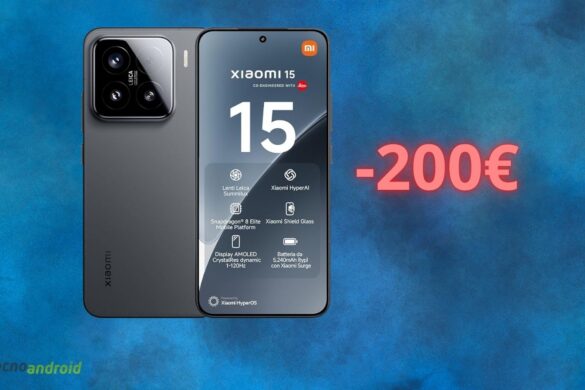 Xiaomi 15 è in SCONTO SHOCK di 200 euro su Amazon oggi