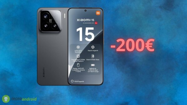 Xiaomi 15 è in SCONTO SHOCK di 200 euro su Amazon oggi