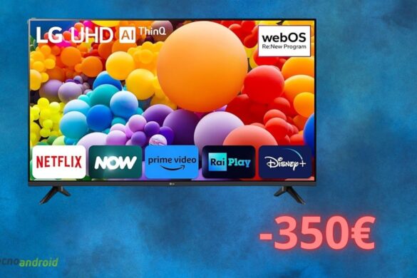Smart TV LG a meno di 350 euro: l’ultima offerta FOLLE su Amazon