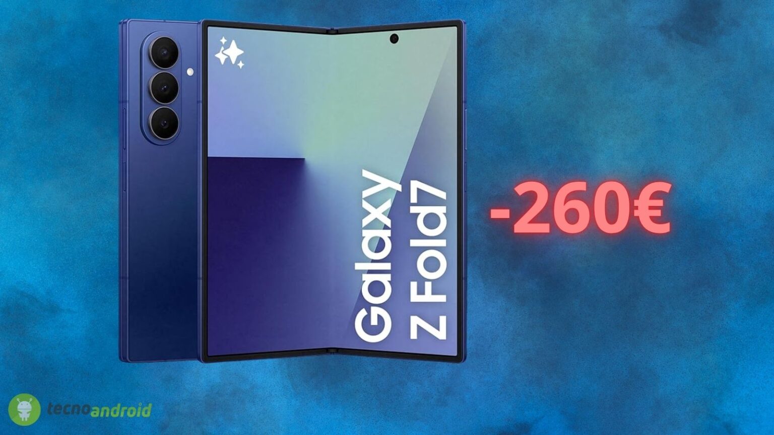 Amazon regala Samsung Galaxy Z Fold7 con sconto di 250 euro