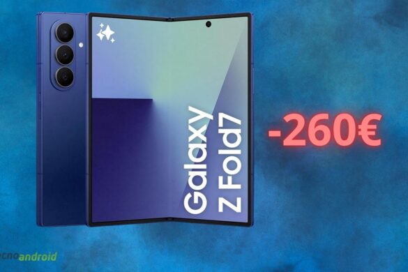 Amazon regala Samsung Galaxy Z Fold7 con sconto di 250 euro