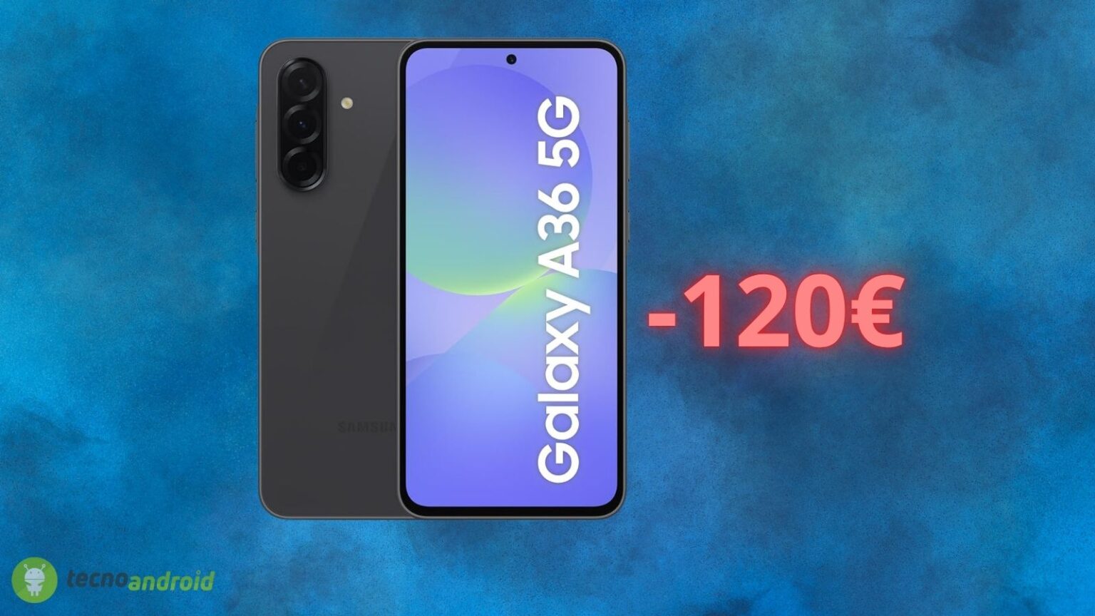 Amazon regala il Samsung Galaxy A36: lo sconto del 30% è da non perdere