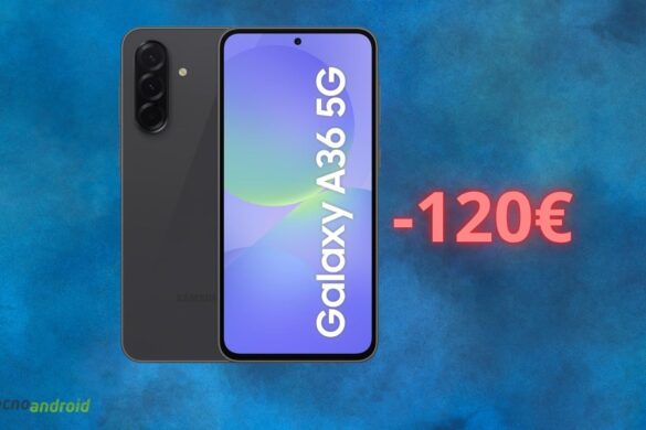 Amazon regala il Samsung Galaxy A36: lo sconto del 30% è da non perdere