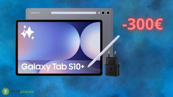 Samsung Galaxy Tab S10+ ha un PREZZO INCREDIBILE con lo sconto Amazon del 26%