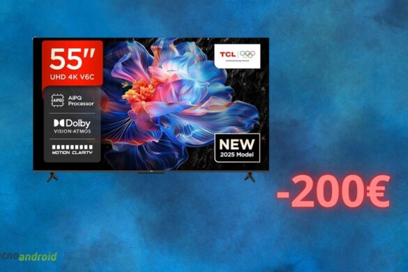 Smart TV TCL ad un prezzo ASSURDO oggi su Amazon: da acquistare subito