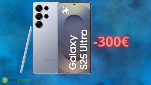 Amazon è PAZZA: regala 300 euro di sconto su Samsung Galaxy S25 Ultra