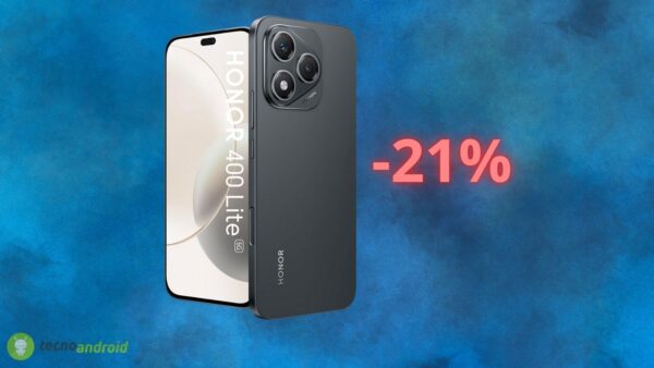 Honor 400 Lite, prezzo STORICO su Amazon: lo sconto è da capogiro