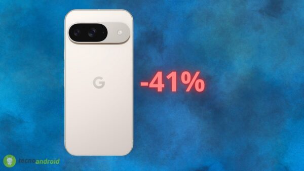 Amazon fa un REGALO a tutti: il Google Pixel 9 con il 41% di sconto
