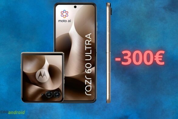 Amazon abbassa il prezzo di Motorola Razr 60 Ultra: ora costa 300 euro in meno