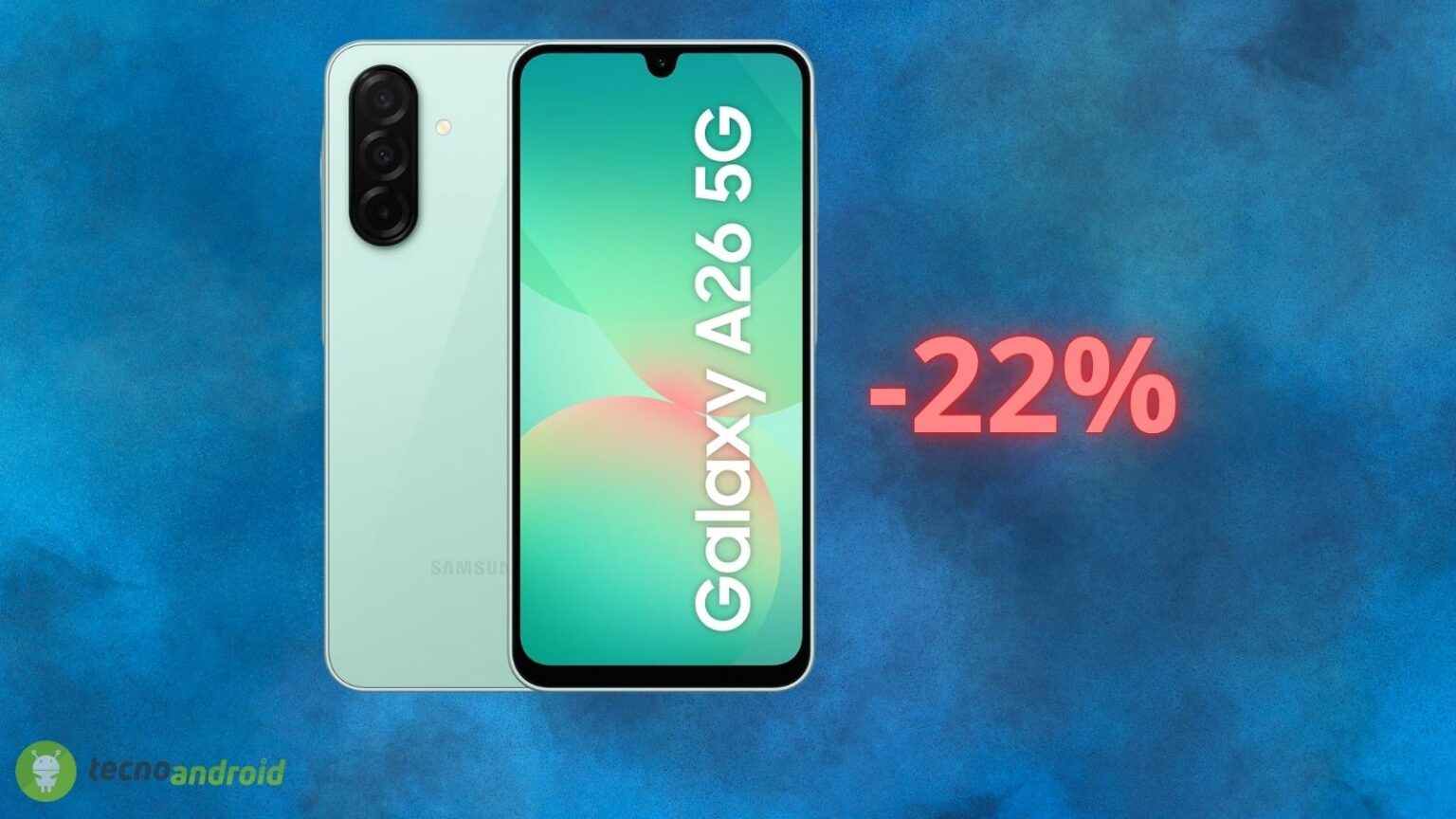 Samsung Galaxy A26 è un REGALO di Amazon: ecco l'offerta shock