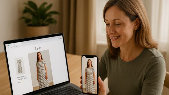 Google Shopping: ora si provano i vestiti con una foto grazie all’AI