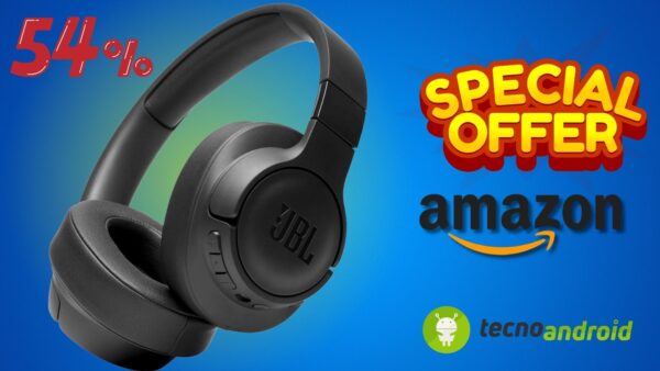 Amazon fa IMPAZZIRE tutti con queste cuffie JBL scontatissime al 54%