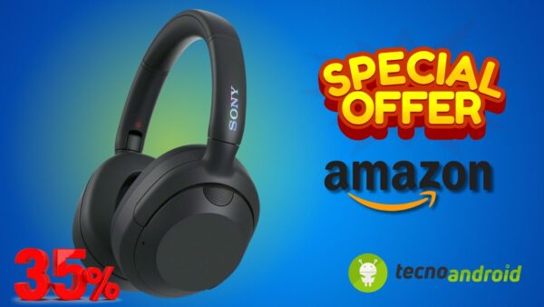 Amazon da PAURA: sconto ECCEZIONALE da non perdere su Cuffie Sony ULT WEAR