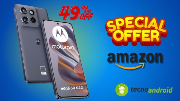 Amazon COLPISCE ANCORA: sconto EXTRA FOLLE su nuovo smartphone Motorola