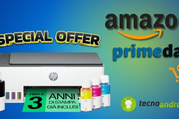 Amazon Prime Day PROMO FOLLE: HP Stampante Multifunzione ad un PREZZO PAZZO