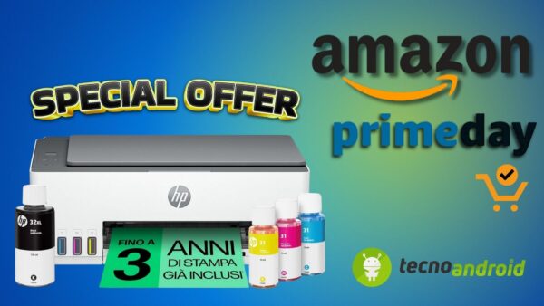 Amazon Prime Day PROMO FOLLE: HP Stampante Multifunzione ad un PREZZO PAZZO