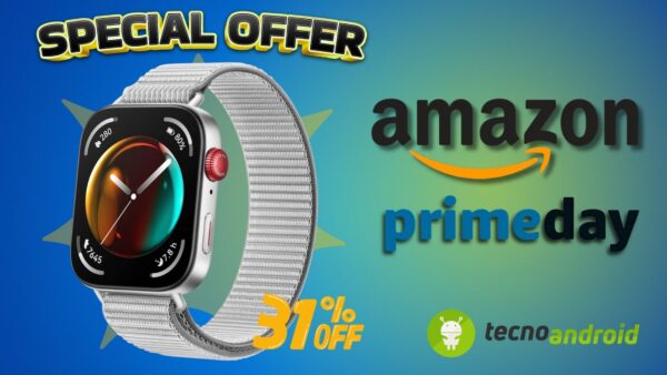 Amazon Prime Day 2025: HUAWEI Watch Fit 3 al prezzo più BASSO di SEMPRE