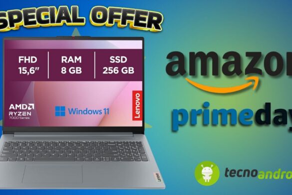 Amazon Prime Day OFFERTA PAZZA: Lenovo IdeaPad Slim 3 in SCONTO SUPER