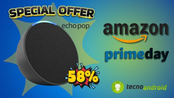 Amazon Prime Day: Echo Pop al prezzo più BASSO di SEMPRE al -58% di sconto