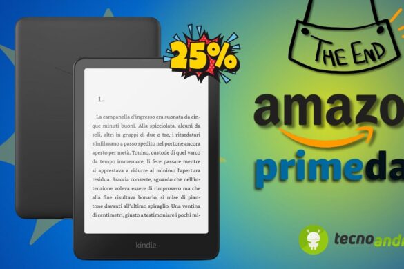 Amazon Prime Day: Kindle Paperwhite in super OFFERTA ma SOLO OGGI