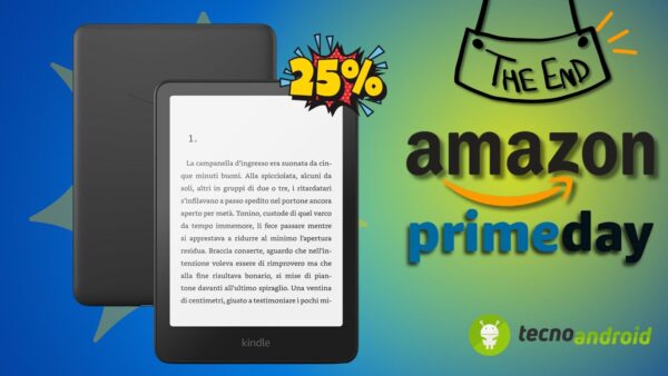 Amazon Prime Day: Kindle Paperwhite in super OFFERTA ma SOLO OGGI