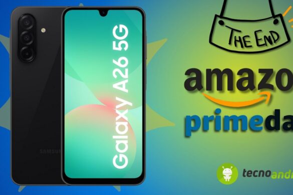 Amazon Prime Day: SAMSUNG Galaxy A26 5G in OFFERTA DA PAURA