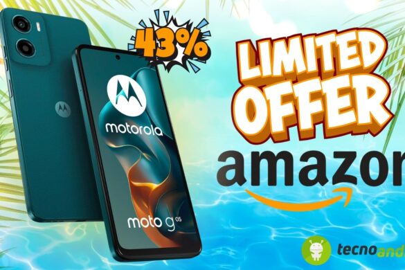 Amazon SMARTPHONE da SOGNO: Motorola Moto G05 a prezzo STRACCIATO