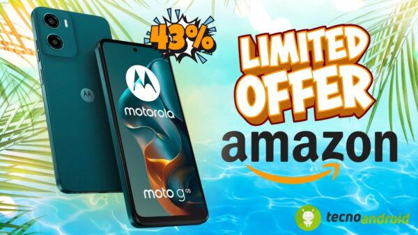 Amazon SMARTPHONE da SOGNO: Motorola Moto G05 a prezzo STRACCIATO