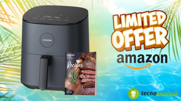 Amazon sti fa cucinare: COSORI Air Fryer 4,7L in offerta PAZZA