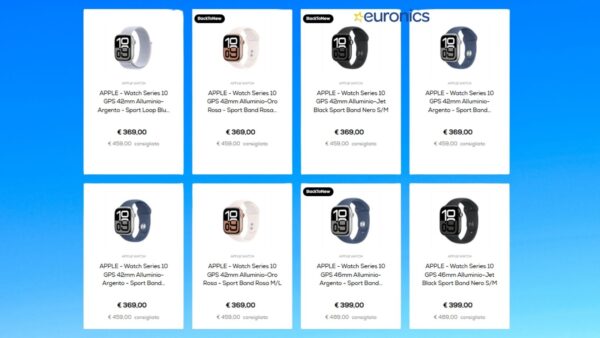 euronics - caratteristiche euronics apple