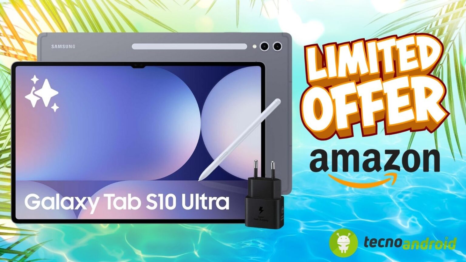 Amazon SUPER SCONTO: Galaxy Tab S10 Ultra in PROMO PAZZESCA