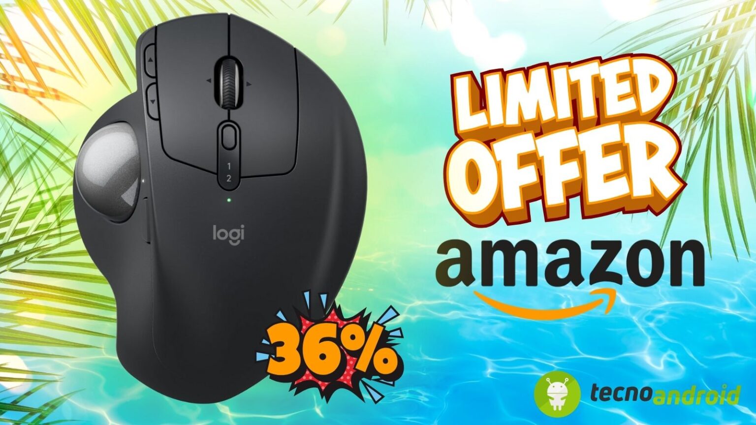 Mouse nuovo? Amazon regala il Logitech MX Ergo S ad un PREZZO da URLO
