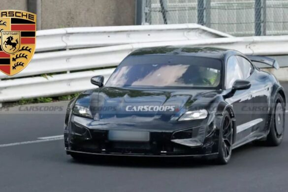 Porsche Taycan: arriva la più estrema di sempre, vista al Nurburgring