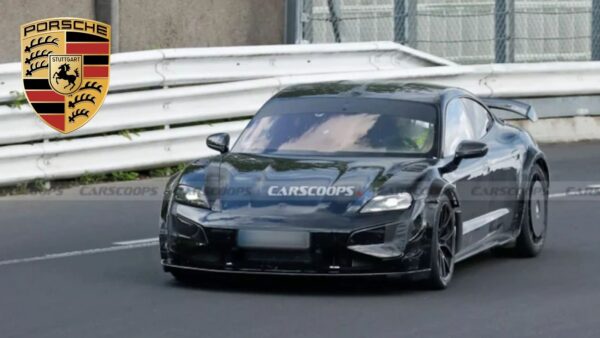 Porsche Taycan: arriva la più estrema di sempre, vista al Nurburgring