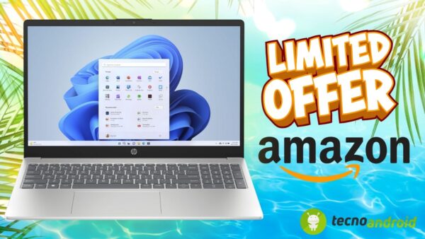 Amazon da WOW: HP Laptop 15-fc0016sl ad un prezzo FUORI DI TESTA