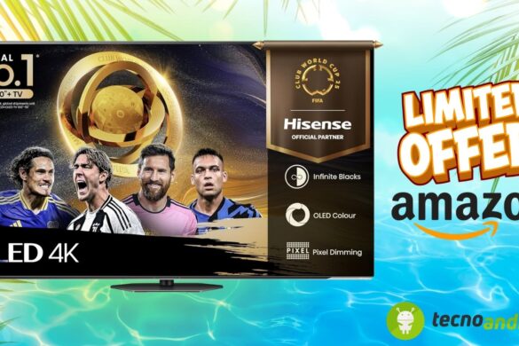 Amazon da URLO: Hisense TV OLED 55” ad un prezzo che SPACCA